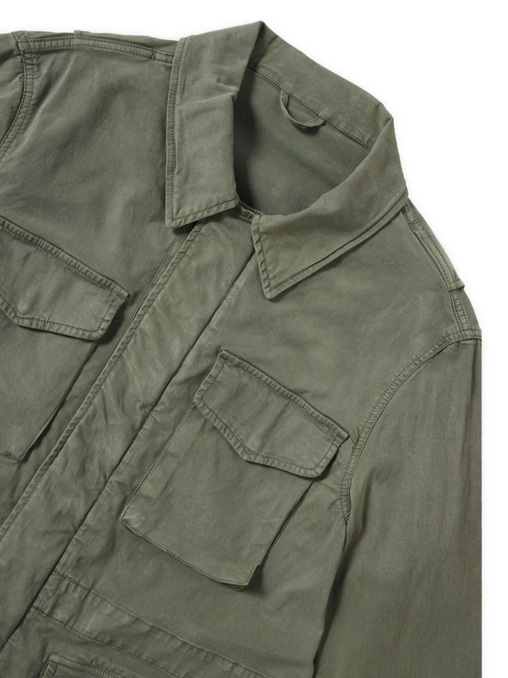  Brooks Brothers Multi-pocket Military Jacket - Green 