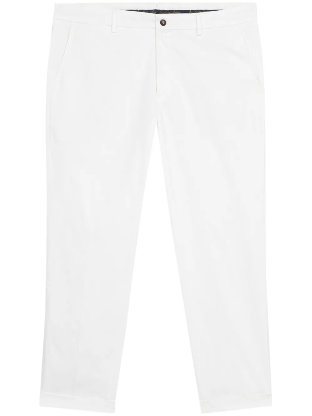 Brooks Brothers Straight chino Wit