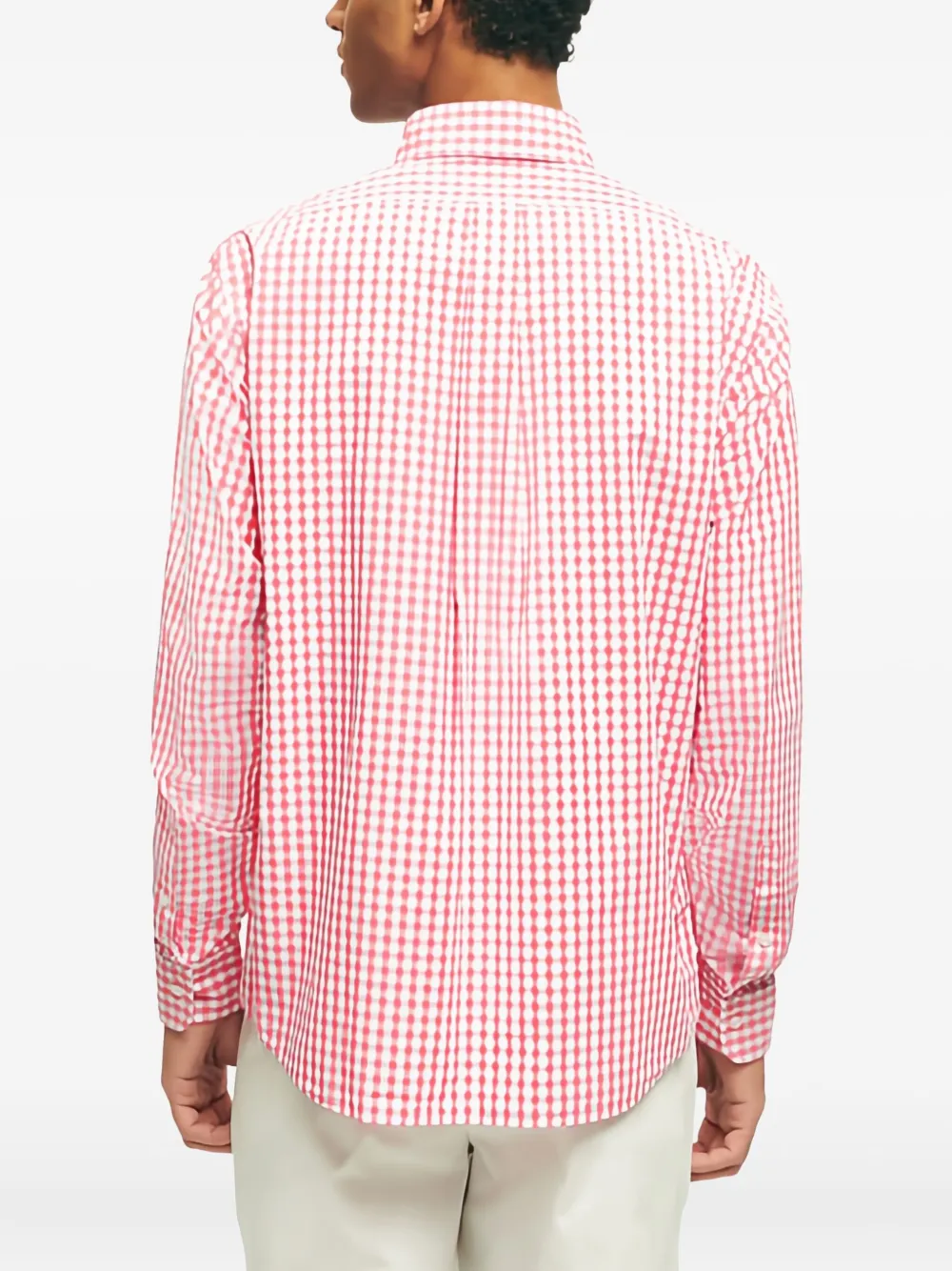 Brooks Brothers Check-pattern Shirt - Red 