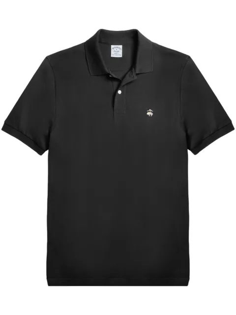 Brooks Brothers logo-embroidered polo shirt