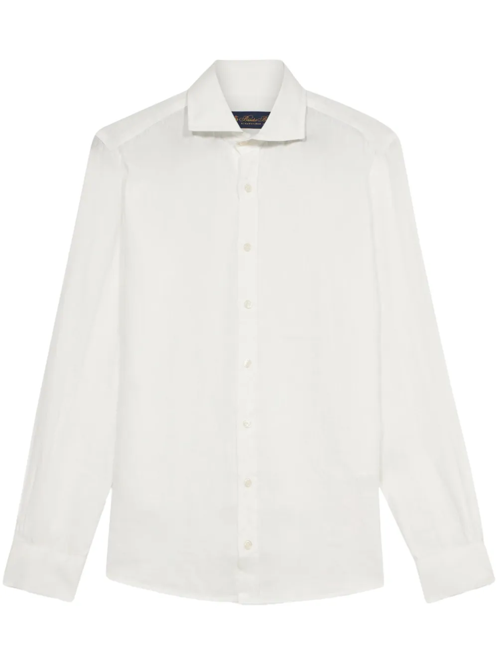 Brooks Brothers Linnen overhemd Wit