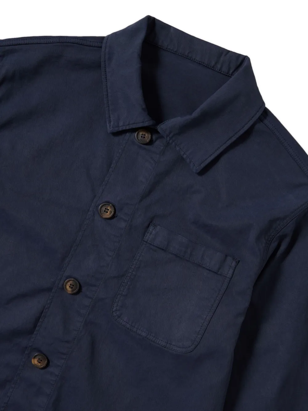 Brooks Brothers Shirtjack met knoopsluiting Blauw