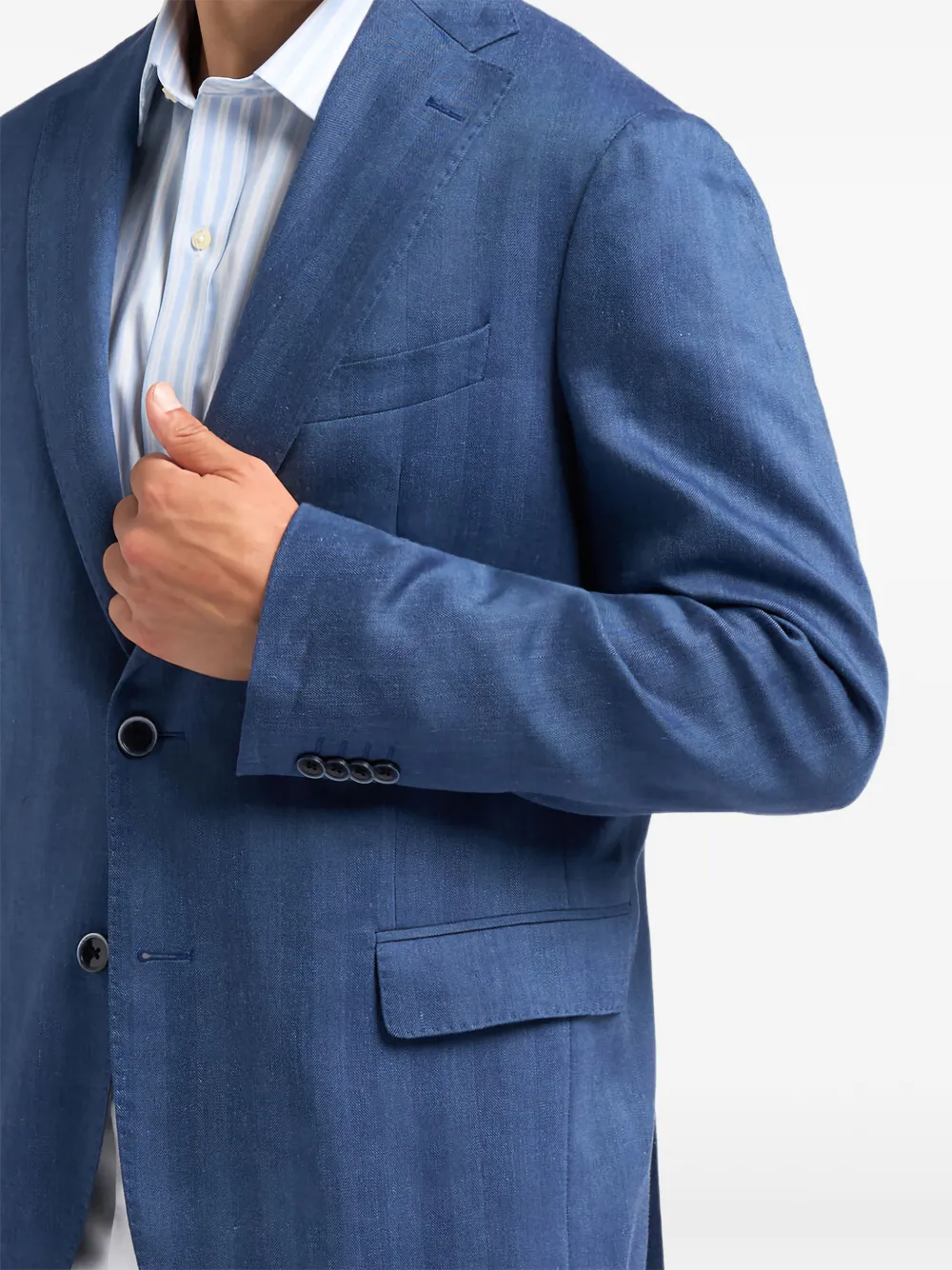  Brooks Brothers Buttoned Blazer - Blue 