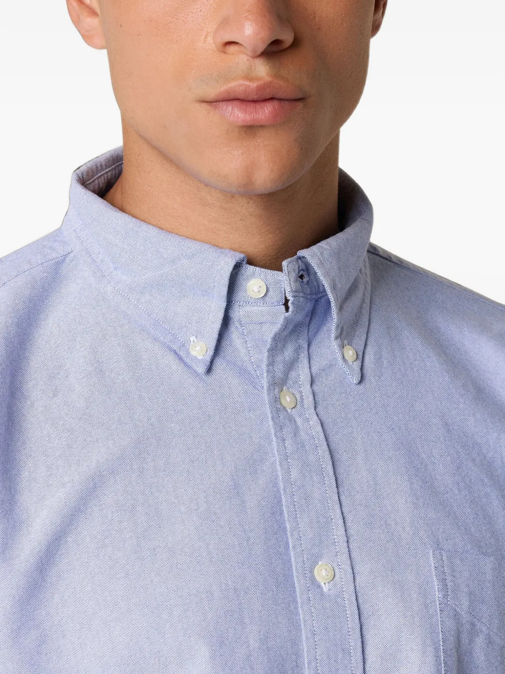 Brooks Brothers Katoenen overhemd Blauw