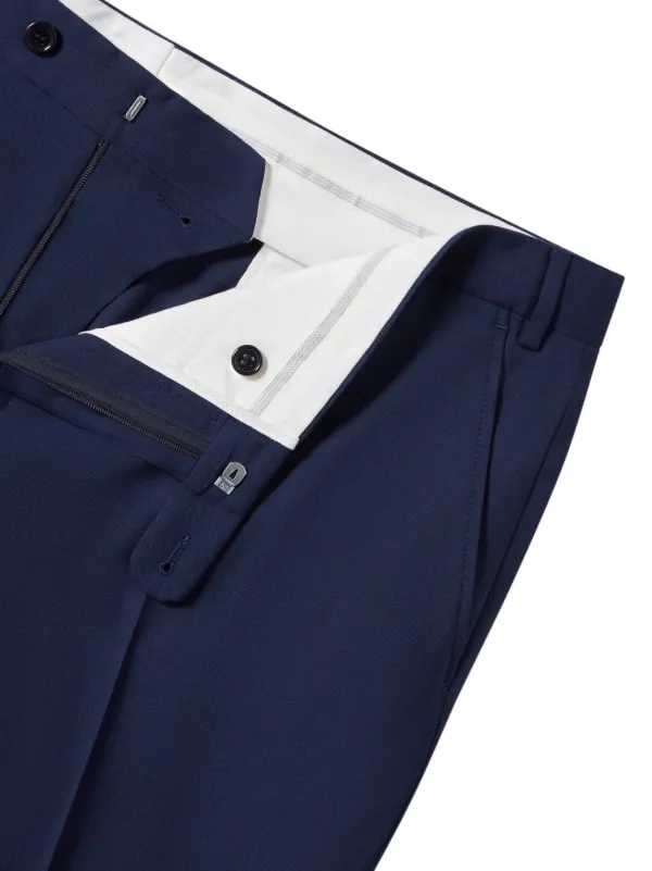 slim fit dress slacks B by Brooks Brothers 38590P Boys' Dress Pants - Sharkskin