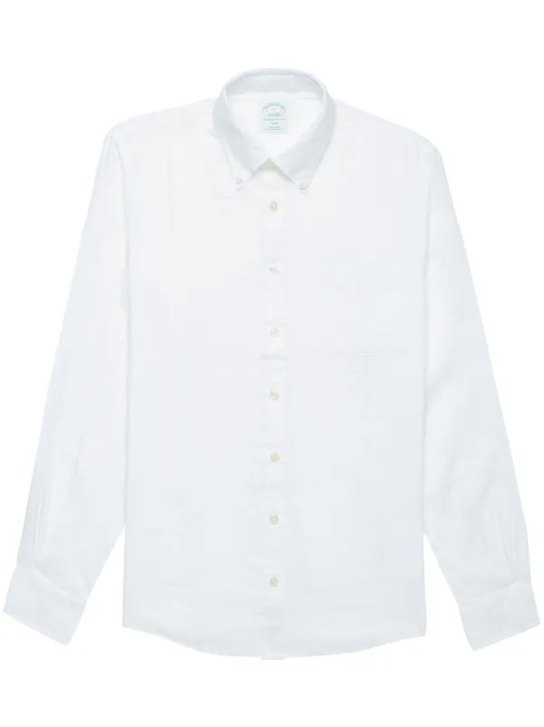 トップス brooks brothers linen bd shirt white M 26183400_57046634_600.jpg