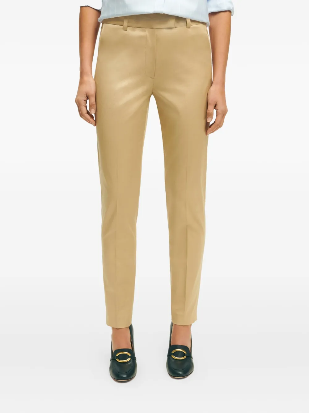 Brooks Brothers Pantalon met klepzak Beige