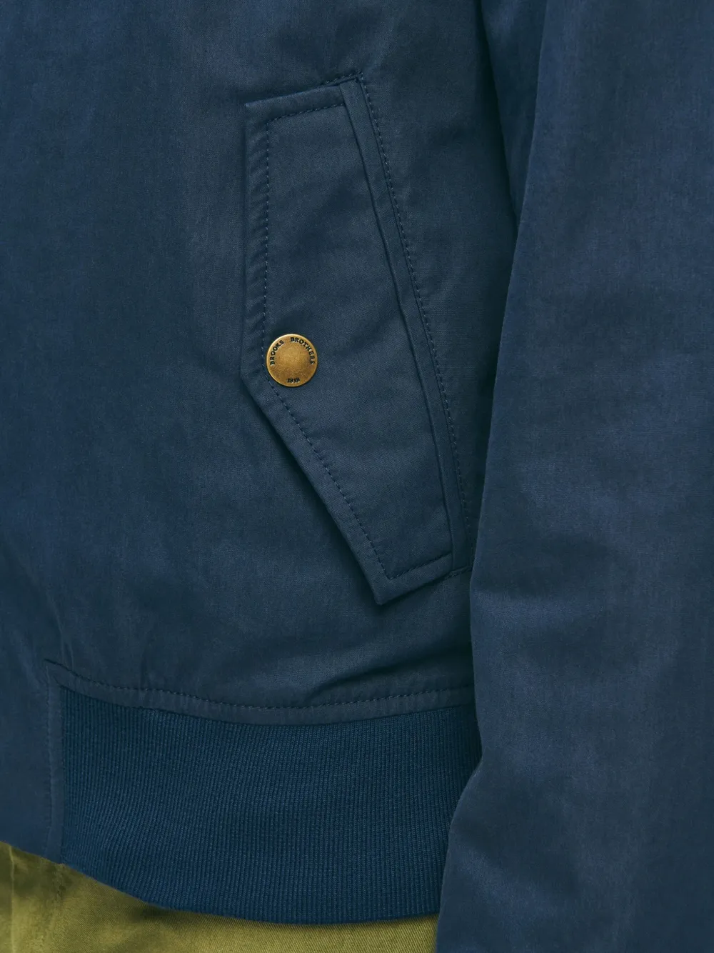  Brooks Brothers Zip-fastening Bomber Jacket - Blue 