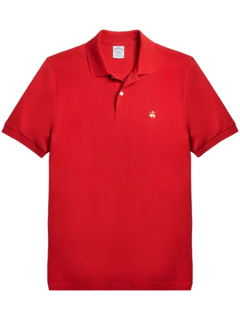 Brooks Brothers logo-embroidery polo shirt