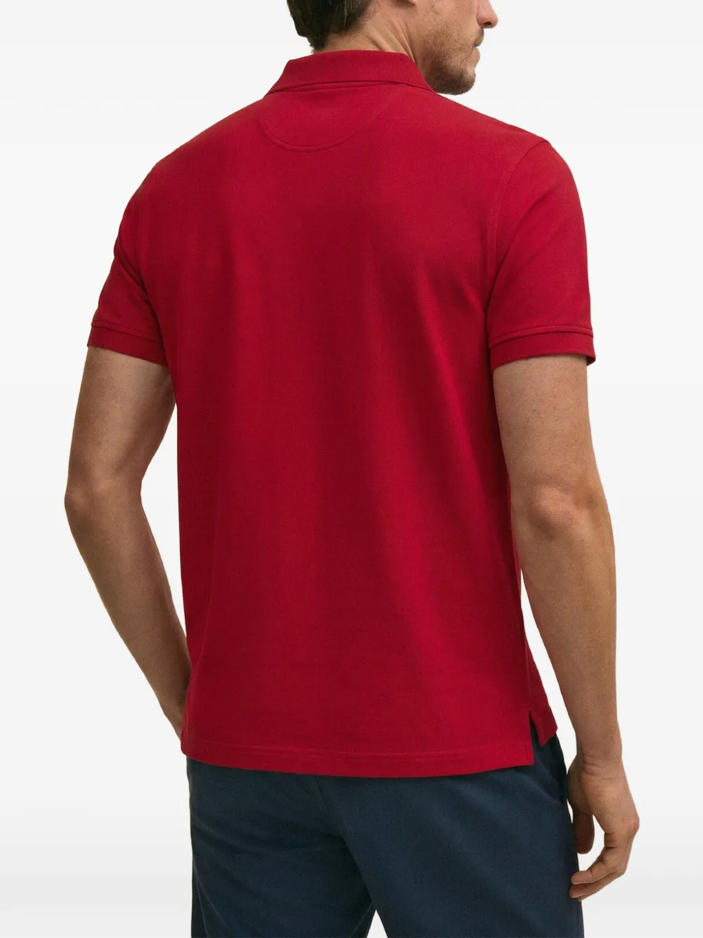 Brooks Brothers Poloshirt met geborduurd logo Rood