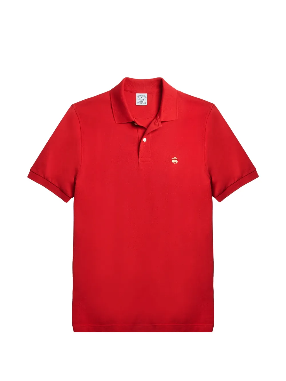 Brooks Brothers Polo con ricamo - Rosso