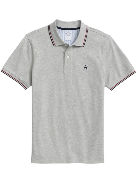 Brooks Brothers logo-embroidered polo shirt