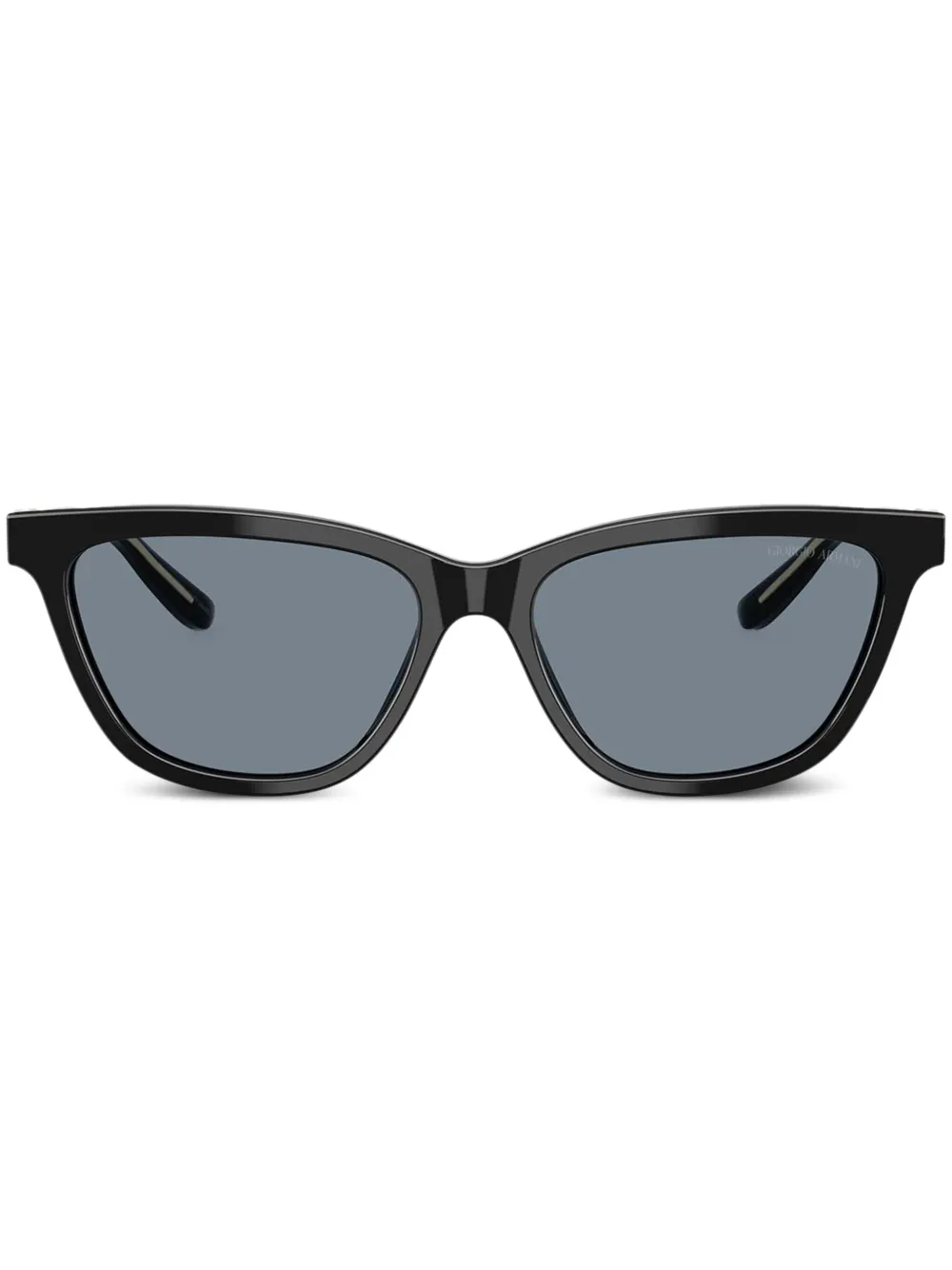 Giorgio Armani rectangle-frame glasses - Black