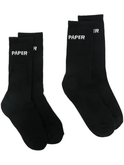 Daily Paper pack de dos pares de calcetines Etype