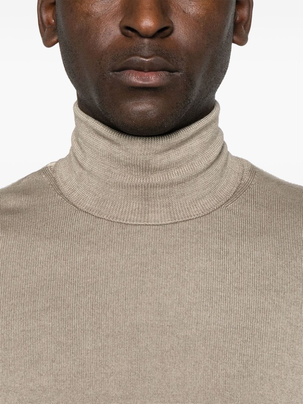 Shop Woolrich Wool Sweater In Neutrals