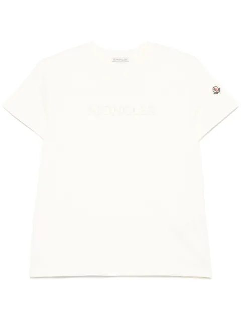Moncler playera con logo bordado