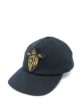 FENDI Crest Patch cap - Blue