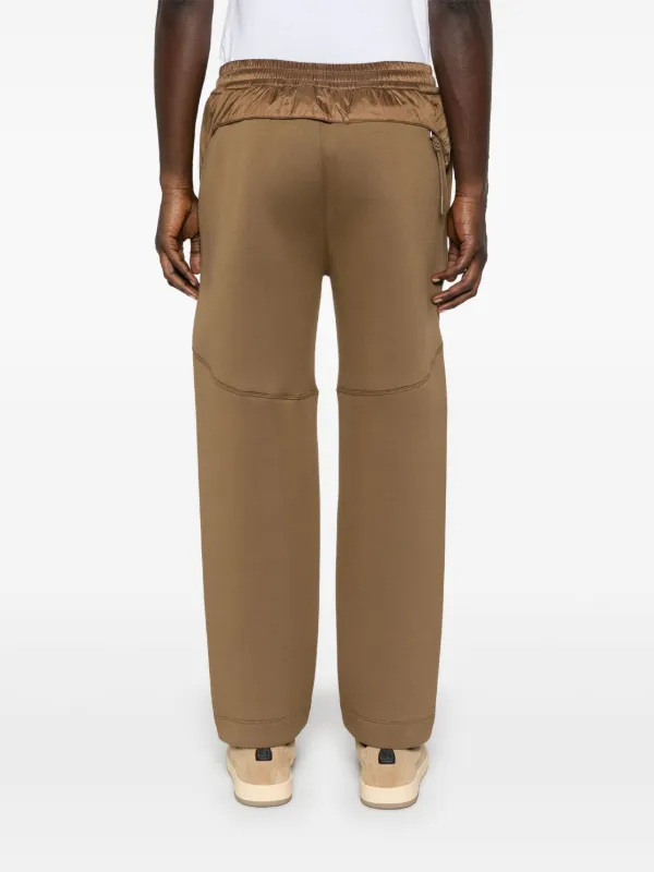 Moncler straight-leg Track Pants | Brown | FARFETCH PH