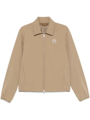 Moncler flap-pocket Zip Shirt Jacket | Neutrals | FARFETCH