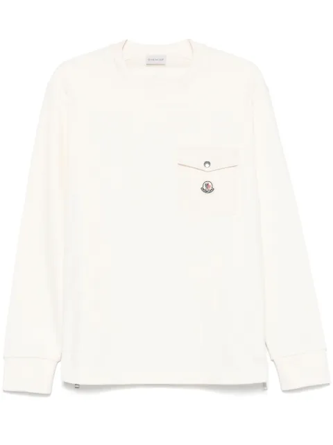 Moncler logo-patch sweatshirt
