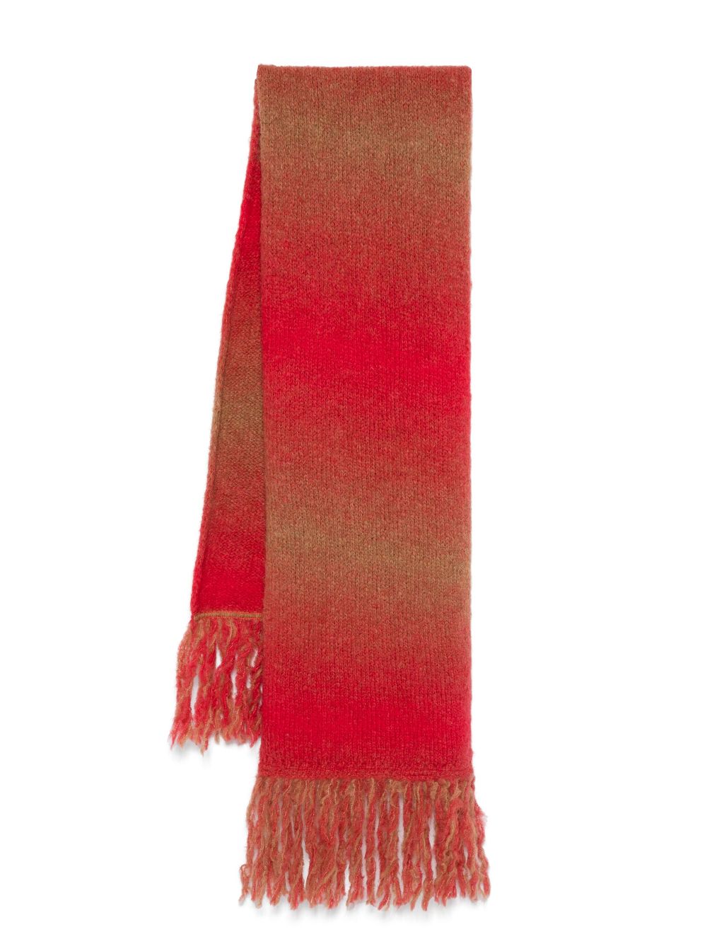 Sunflower ombré scarf - Red