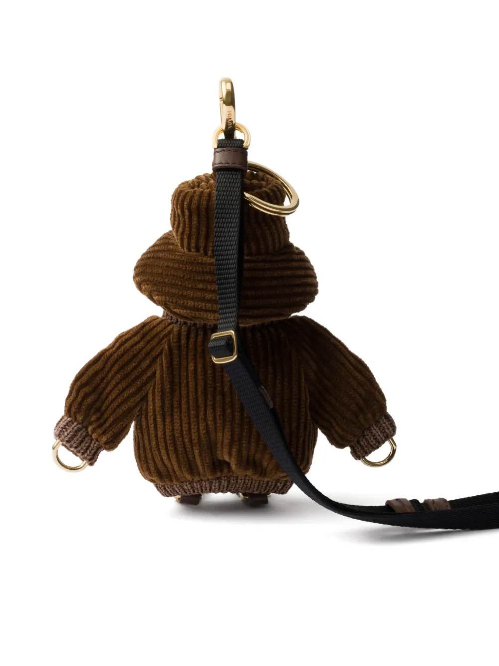 Prada corduroy charm keychain | Image 2
