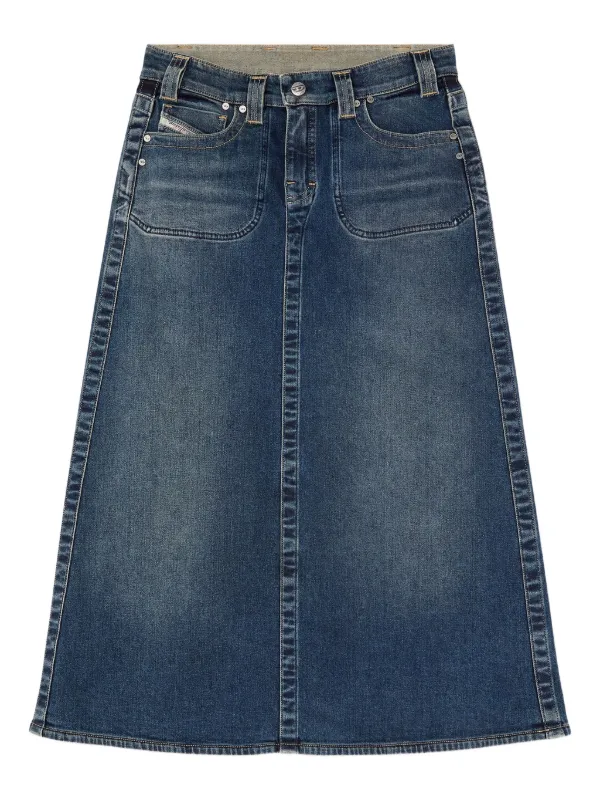 Diesel De-Pago-Mid-Re スカート | ブルー | FARFETCH JP