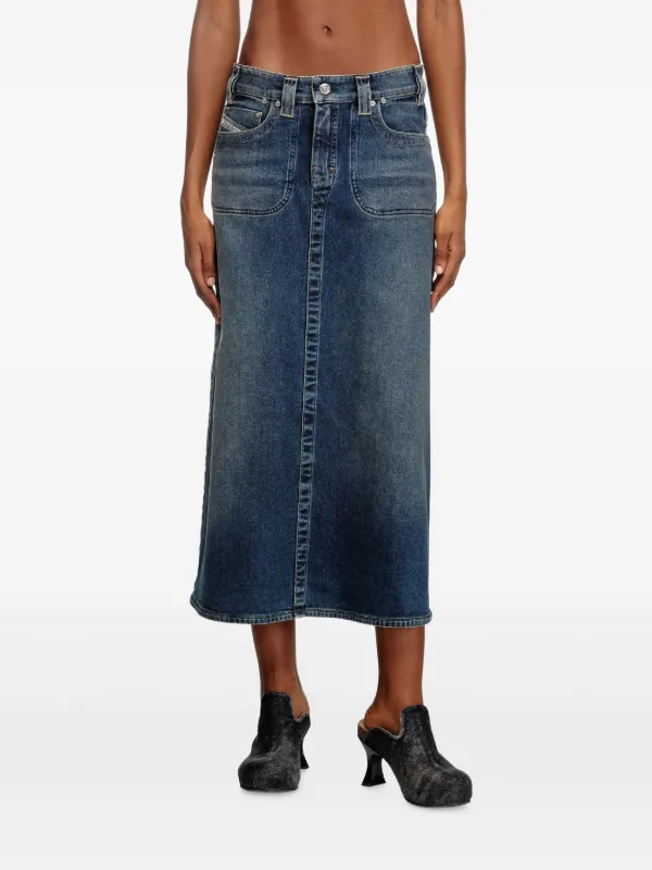 Diesel De-Pago-Mid-Re スカート | ブルー | FARFETCH JP