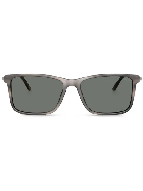 Giorgio Armani matte striped sunglasses