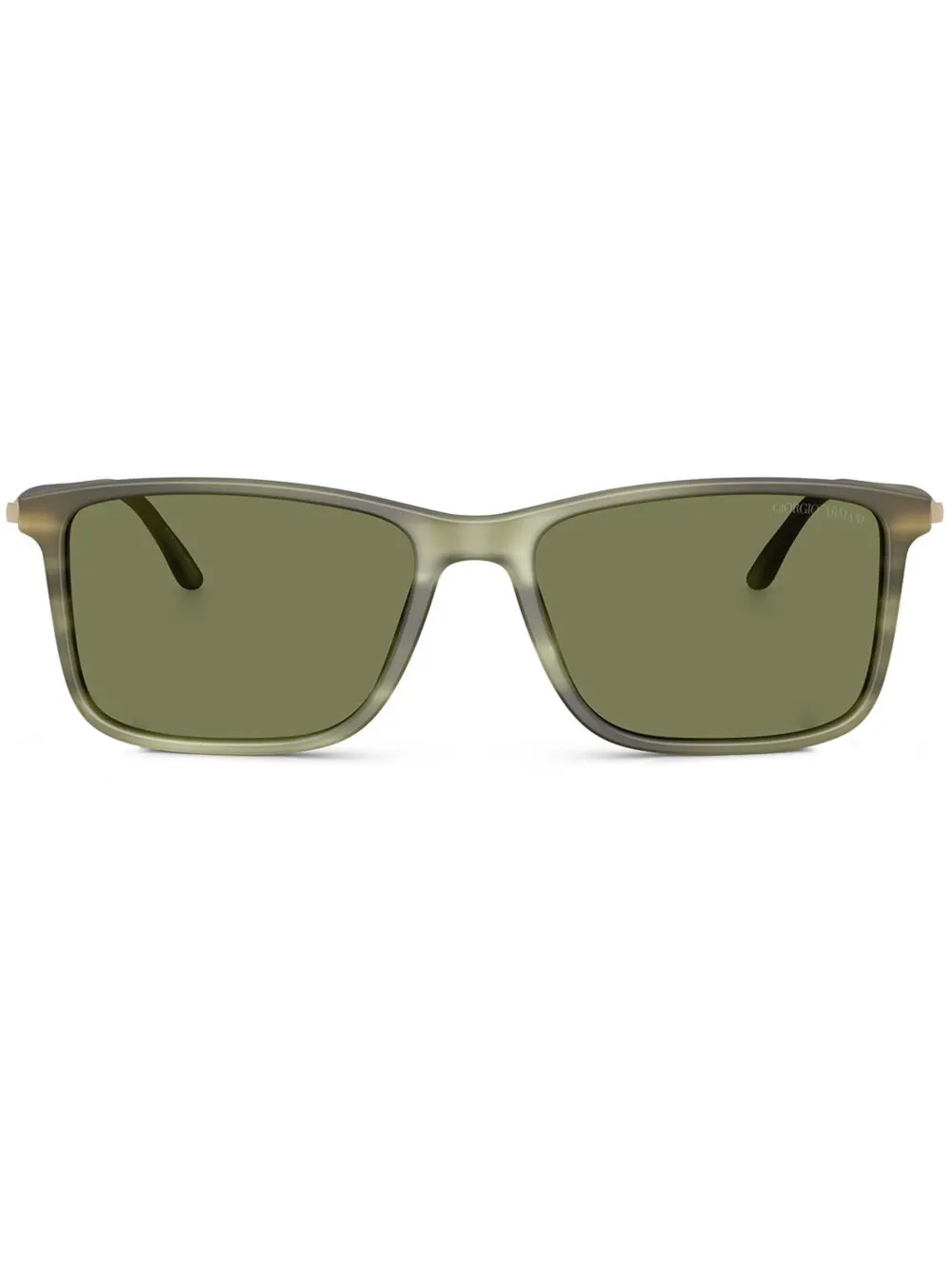 Giorgio Armani square-frame sunglasses | Brown | Image 1