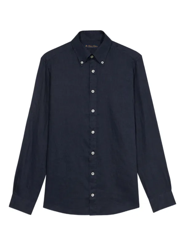 Brooks Brothers Linen button-down Shirt | Black | FARFETCH NO Brooks Brothers Linen button-down Shirt | Black | FARFETCH NO