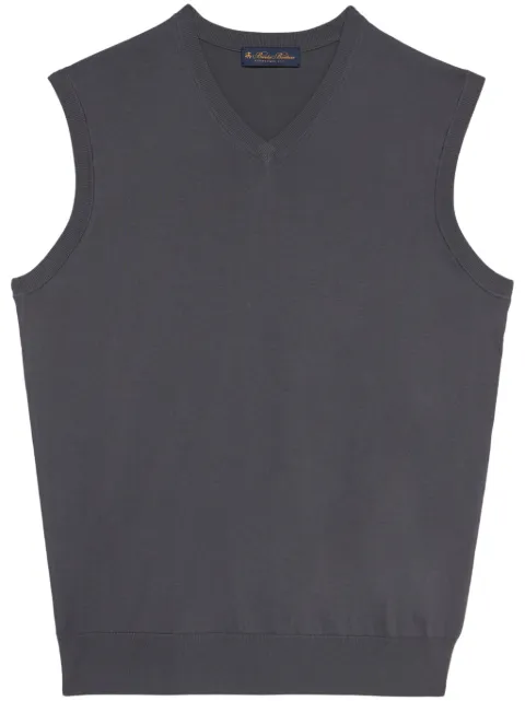 Brooks Brothers cotton knit vest