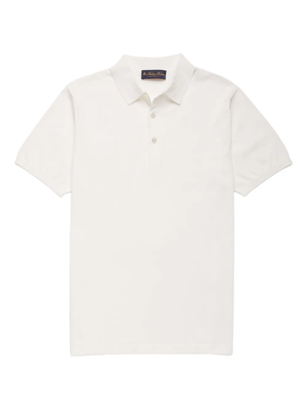 Brooks Brothers Klassisches Poloshirt - Weiß