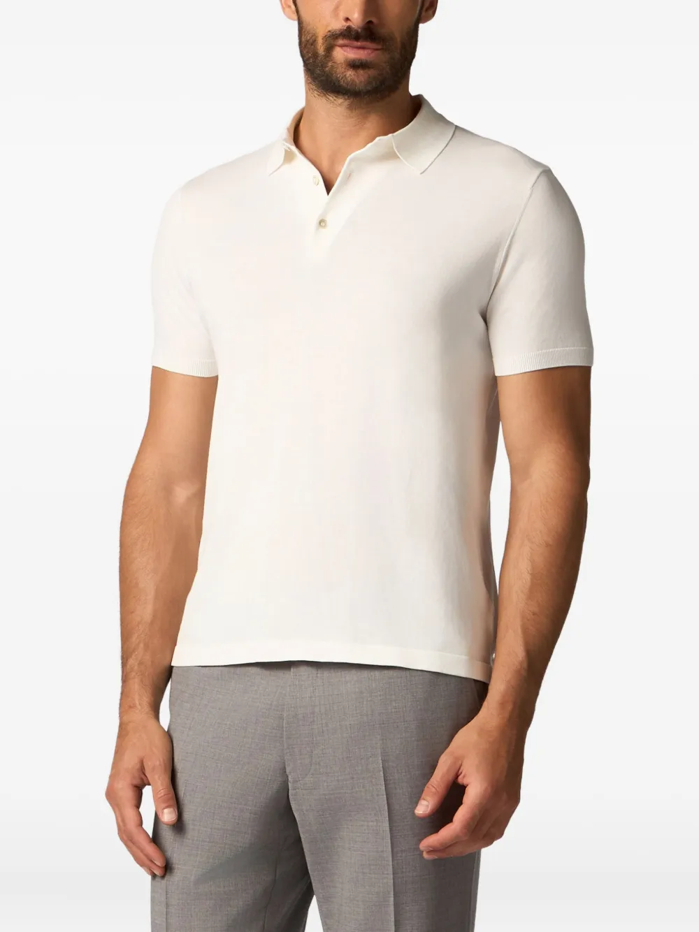 Brooks Brothers Katoenen poloshirt Wit