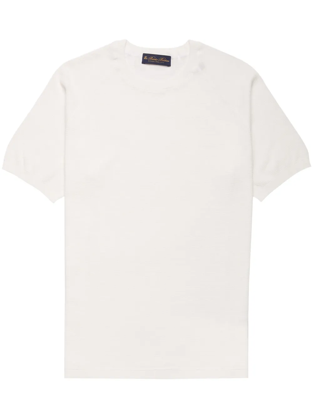 Brooks Brothers T-shirt in cotone - Bianco