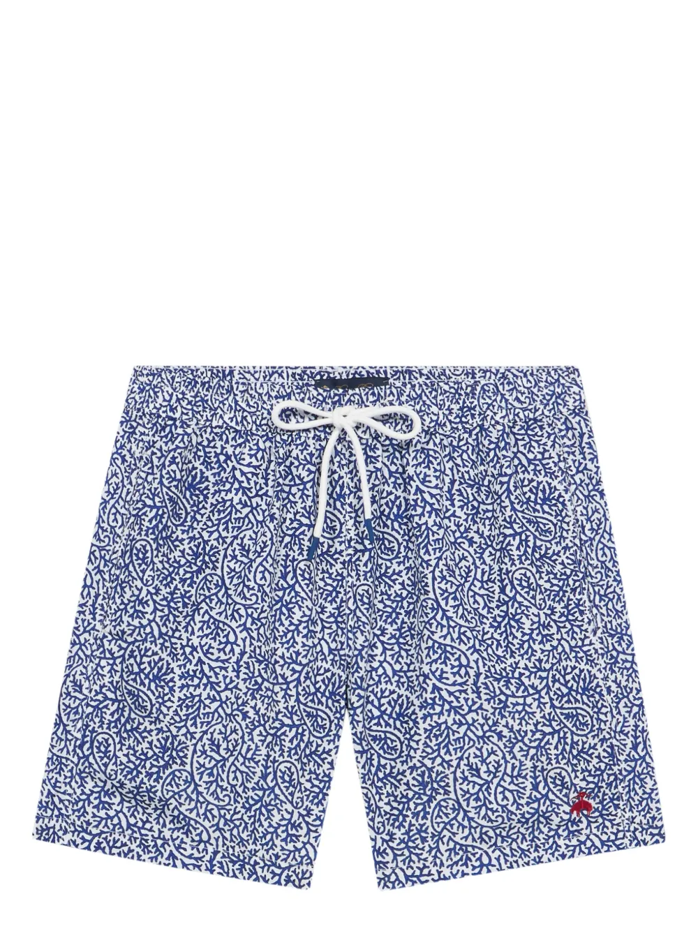 Brooks Brothers patterned swim shorts | Blue | Image 1