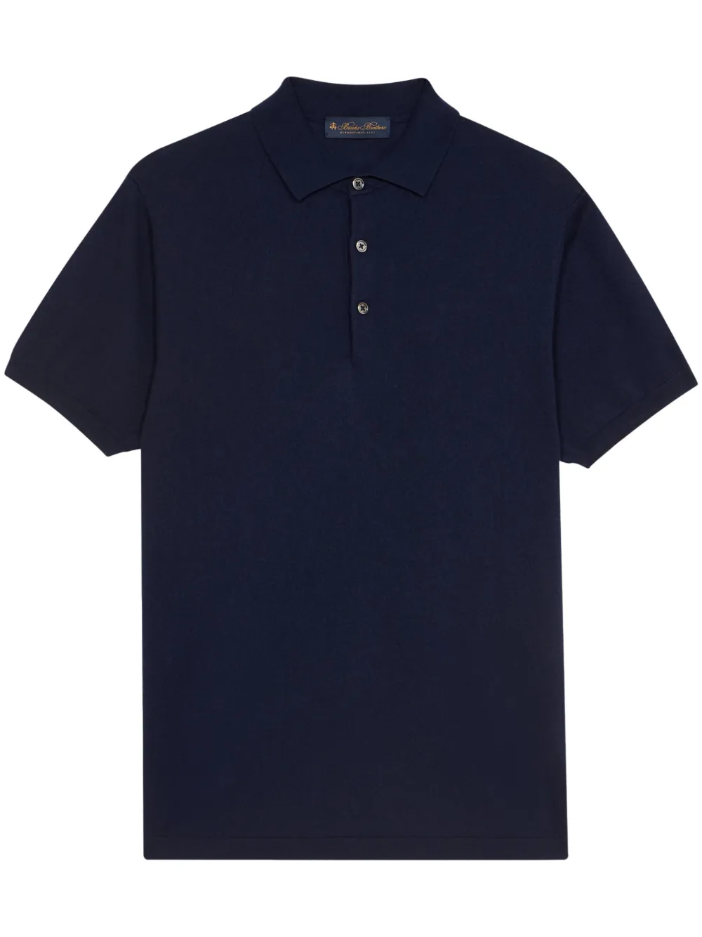 Brooks Brothers Poloshirt met korte mouwen Blauw