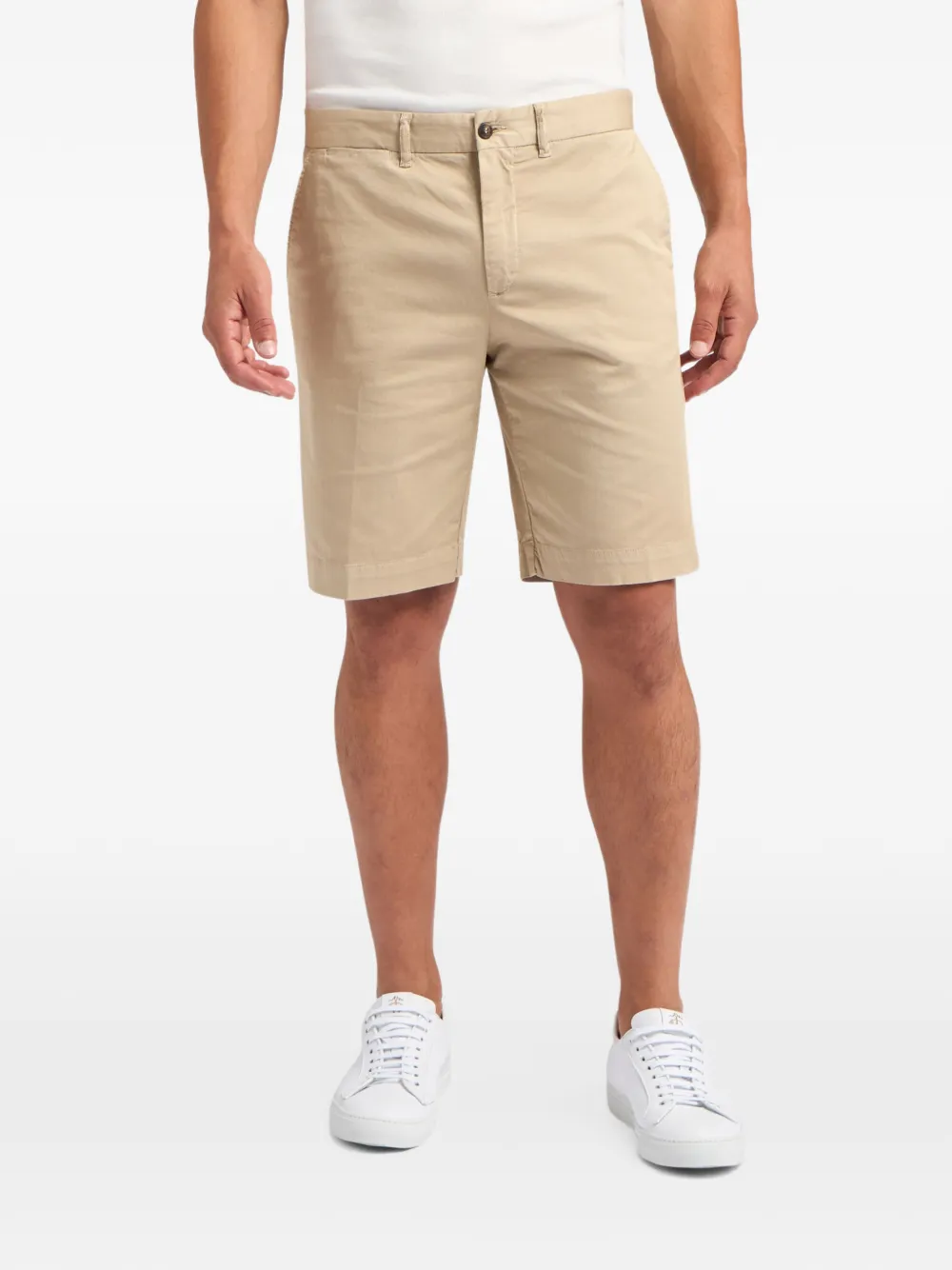 Brooks Brothers Klassieke shorts Beige