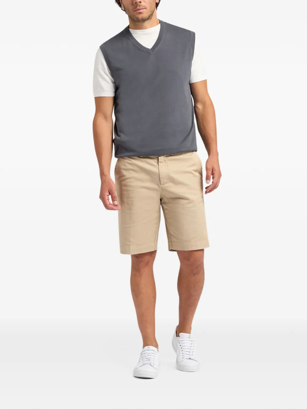 Brooks Brothers Klassieke shorts Beige