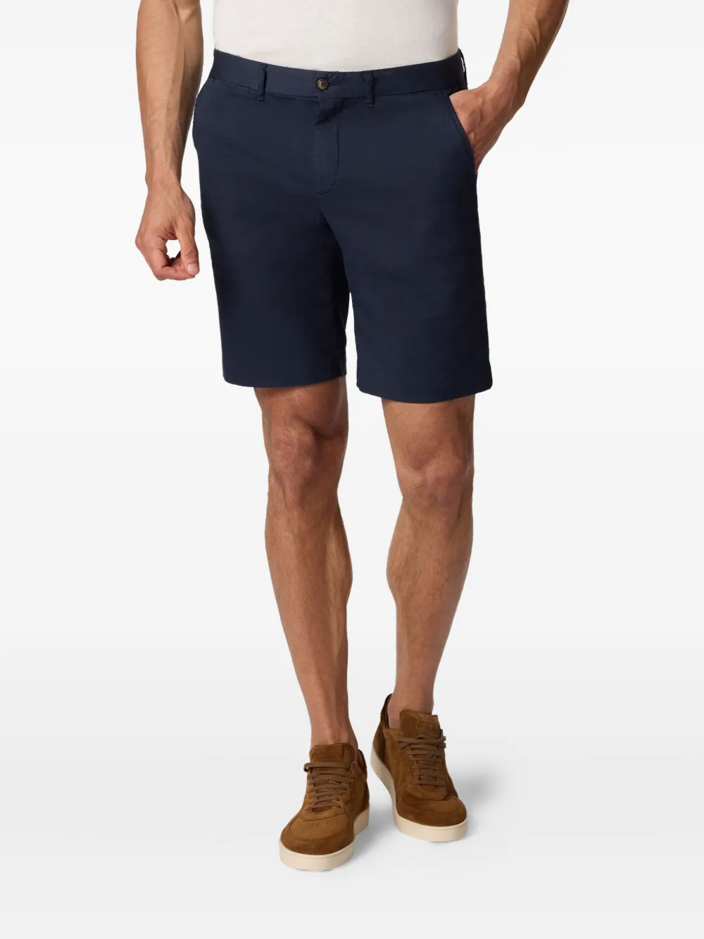 Brooks Brothers Klassieke shorts Blauw