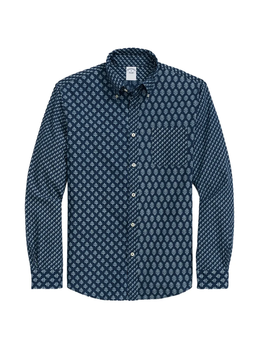 Brooks Brothers Camicia a fantasia - Blu