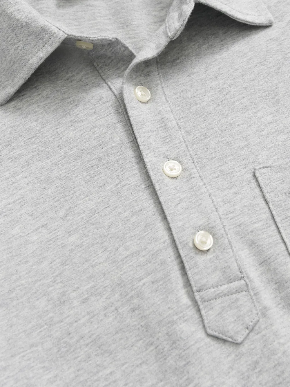 Brooks Brothers Poloshirt met borduurwerk Grijs