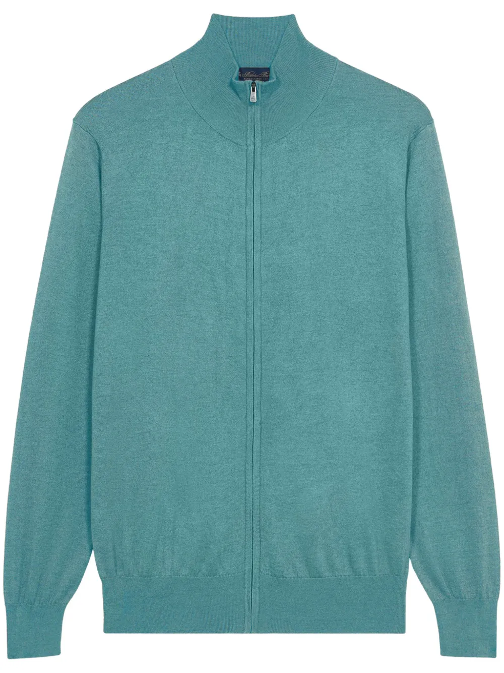 Brooks Brothers Cardigan mit Reißverschluss - Grün