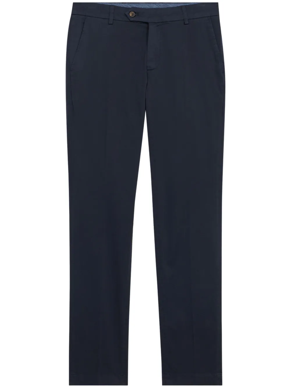 Brooks Brothers Straight chino Blauw