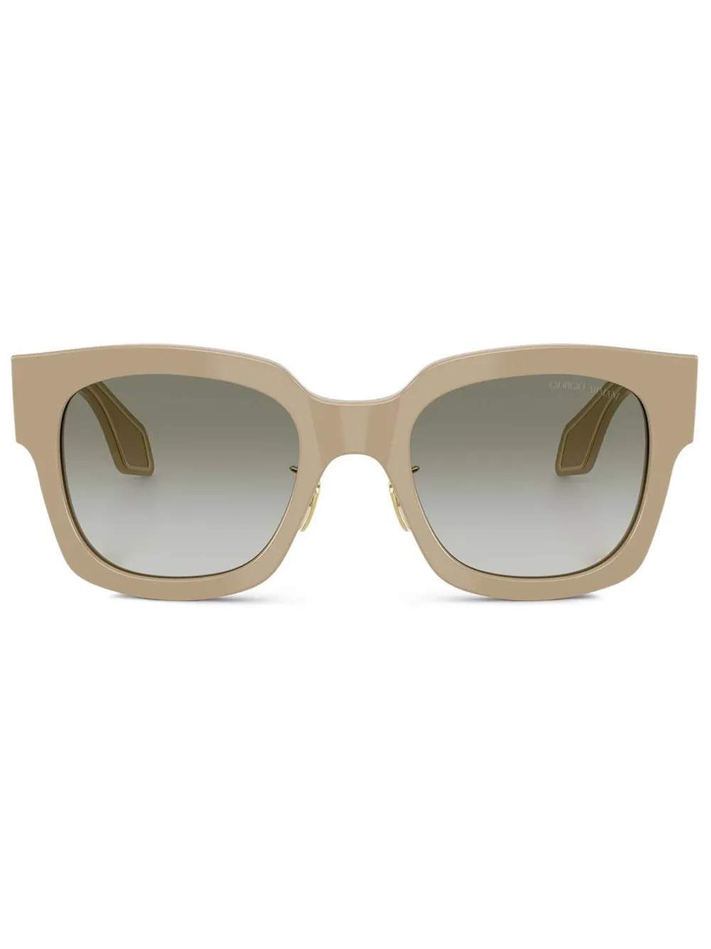 Giorgio Armani square-frame sunglasses – Grey