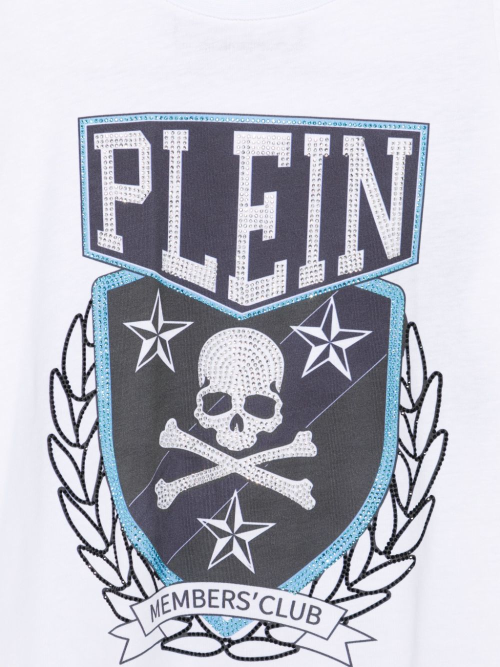 PHILIPP PLEIN JUNIOR CREW-NECK T-SHIRT 