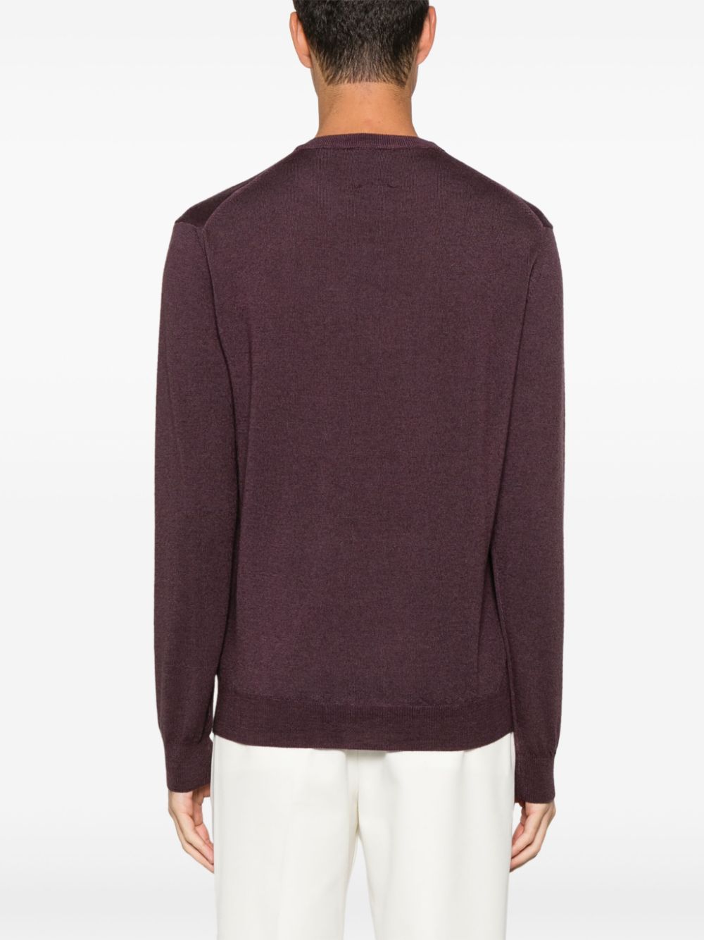 Shop Woolrich Wool Sweater In Purple