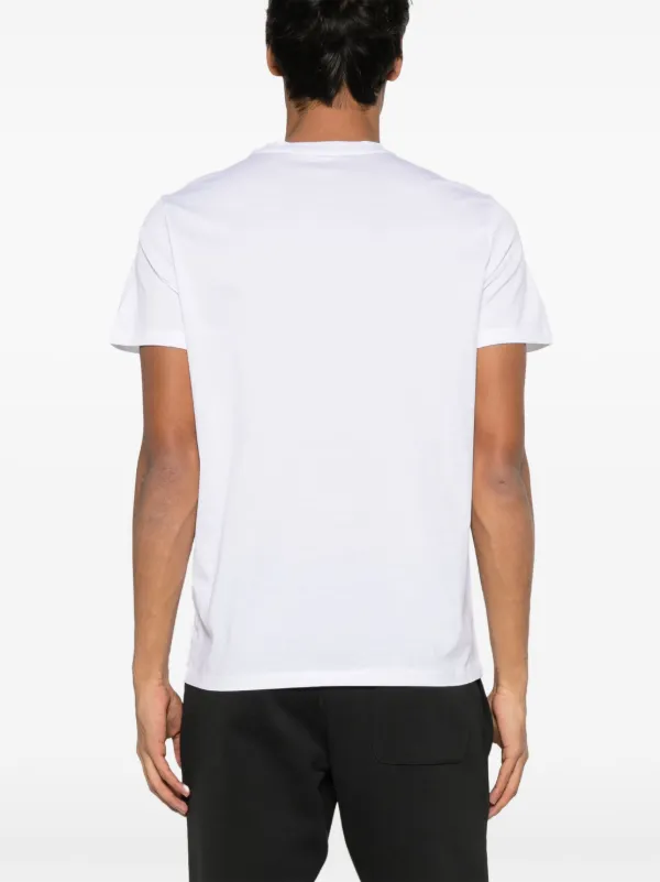 Moncler double-logo Patch T-shirt | White | FARFETCH Moncler double-logo Patch T-shirt | White | FARFETCH