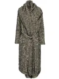 Uma Wang Cardigan coat - Black