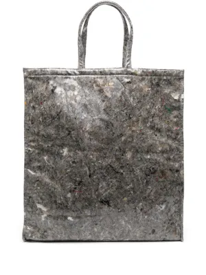 【美品】  UMA WANG / ユマワン | 2024AW | abstract print shopping bag / ビッグ トートバッグ | gray | メンズ Uma Wang Bags for Women - Shop on FARFETCH